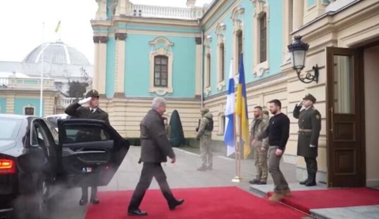 President of Finland Niinisto arrived in Ukraine. VIDEO