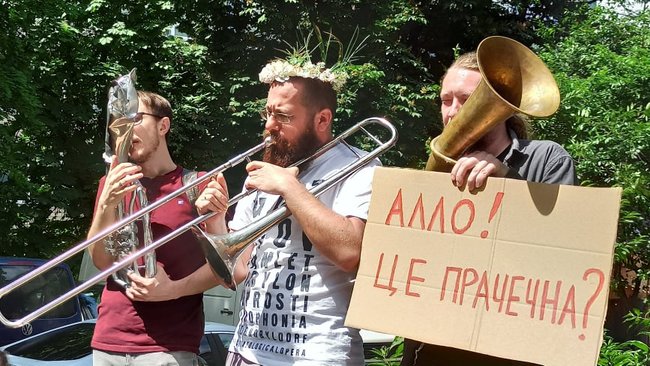 Прийшов, побачив, розвалив: активисты требовали от Ткаченко распустить наблюдательный совет Украинского культурного фонда 05