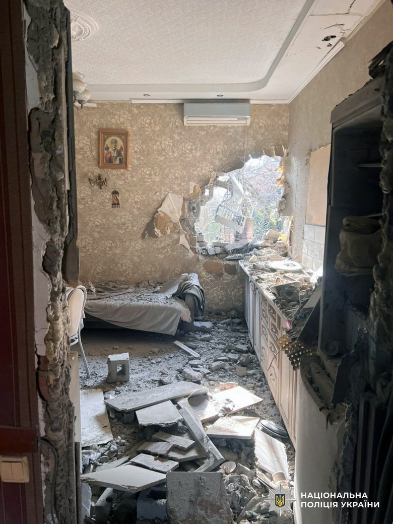 Последствия вражеских обстрелов Херсонской области