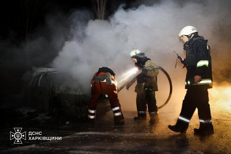 Харьков под атакой дронов: попадания в разных районах города