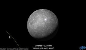 Европейский аппарат BepiColombo передал первые снимки поверхности Меркурия
