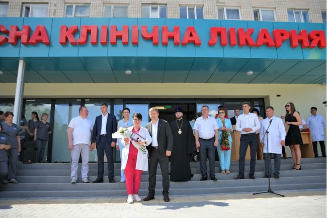 Новое приемное отделение открыли в Ривненской областной больнице, - ОГА 01