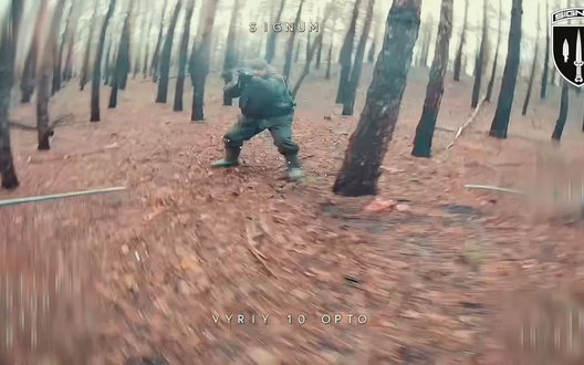 Батальйон SIGNUM ліквідував 5 окупантів та низку укриттів на Лиманському напрямку. ВIДЕО