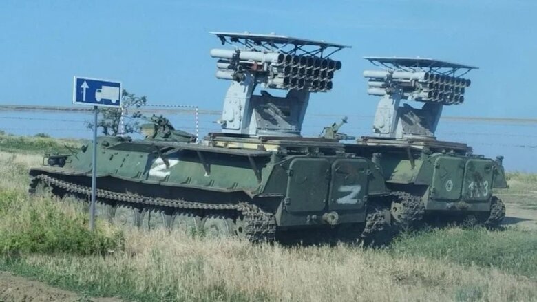 Russian troops use naval weapons, including Frankenstein machines, for land warfare against Ukraine - Bild 02 Russian troops use naval weapons, including Frankenstein machines, for land warfare against Ukraine - Bild 02
