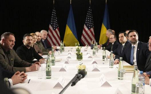 the delegations of Ukraine and the United States in Munich