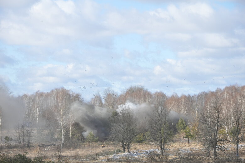 Об’єднані сили провели масштабні навчання у Чорнобильській зоні біля білоруського кордону 34