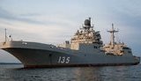 Російські військові кораблі виявлені біля берегів Латвії