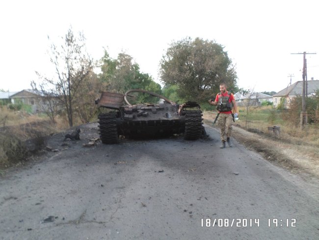 Звільнення Новосвітлівки та Хрящуватого у серпні 2014 року 10