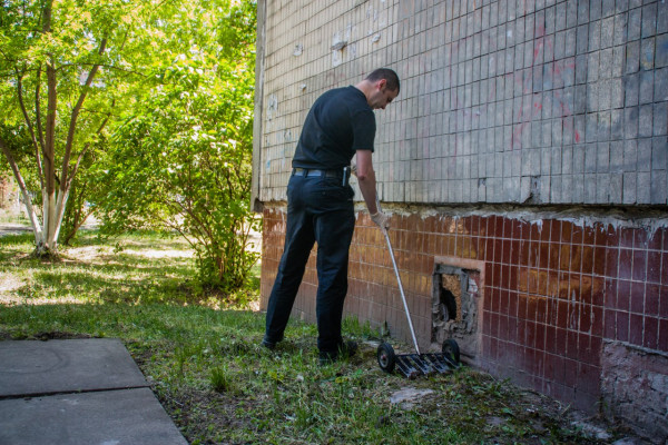 Explosion occurred outside National Corps’ office in Kyiv 06