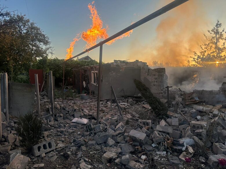 Shelling of Donetsk region on 6 July