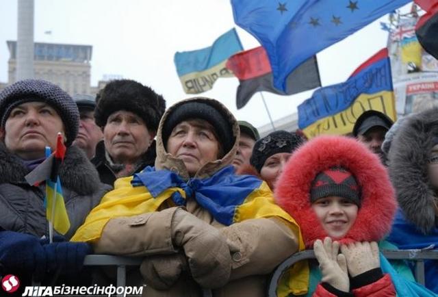 митинг евромайдан вече