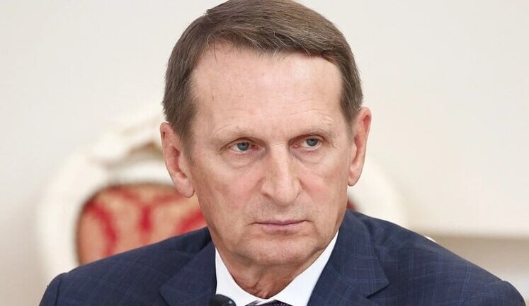 Peace agreement on Ukraine provides for recognition of sovereignty of Russia’s borders, - Russian Foreign Intelligence Service Director Naryshkin