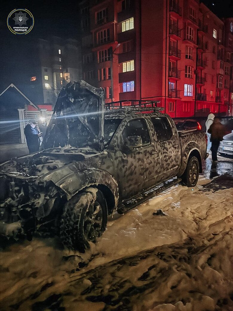 У поліції розповіли про підпал автівок минулого року