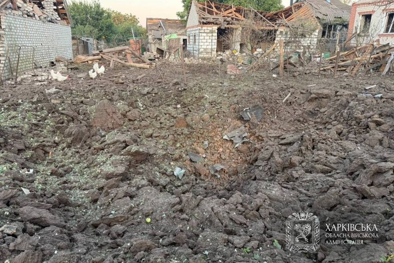 Ізюм після обстрілу