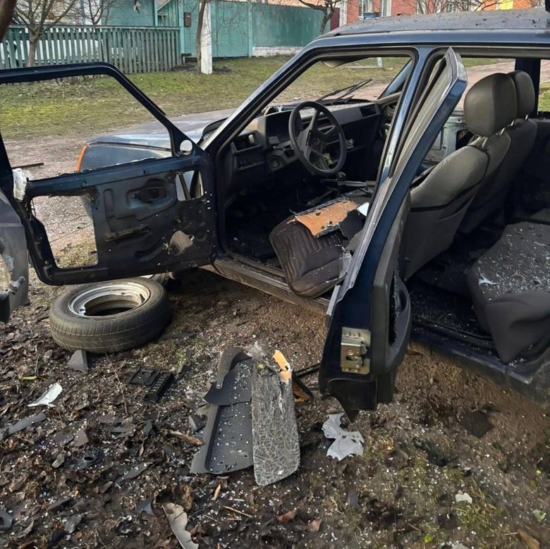 Chernihiv region after shelling
