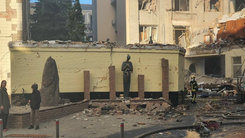 удар по Контрактовій