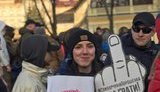 "Нацкорпус" приїхав на зустріч Порошенка з виборцями у Львові. ФОТОрепортаж