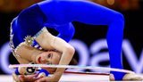 Онофрийчук стала чемпионкой мира по художественной гимнастике в упражнении с обручем