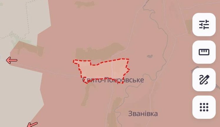Enemy has occupied Sviato-Pokrovske and Vasiukivka in Donetsk Oblast, - DeepState. MAPS