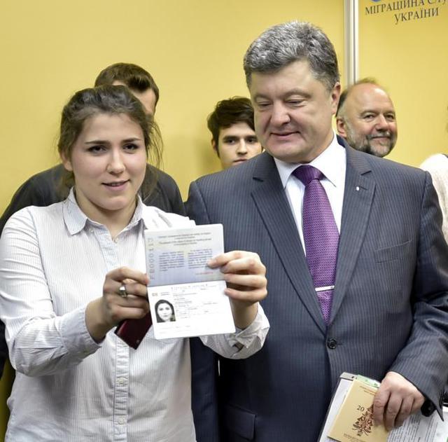 порошенко паспорт биометрический