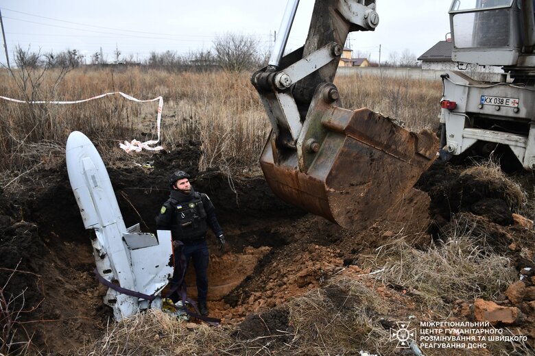 Russian X59 missile in Kharkiv