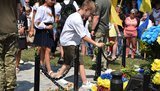 Сьому річницю визволення від російських окупантів відзначили в Лисичанську. ФОТОрепортаж