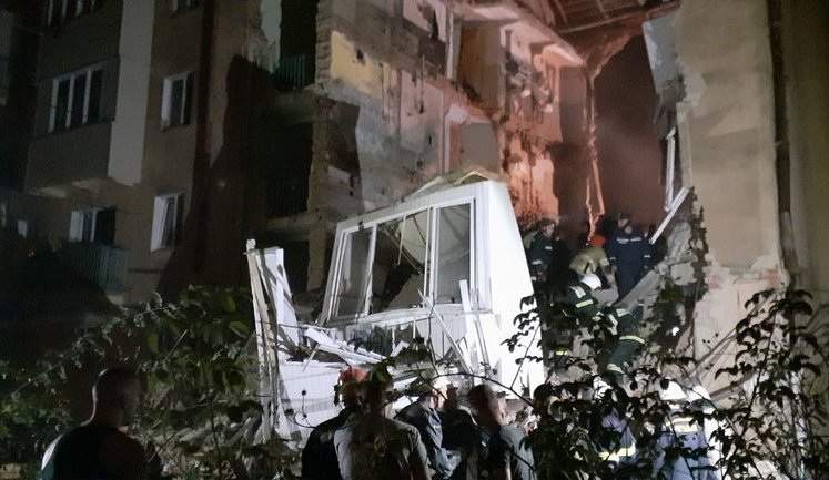 Two people killed, seven injured in gas explosion in Ukraine's Drohobych. PHOTOS