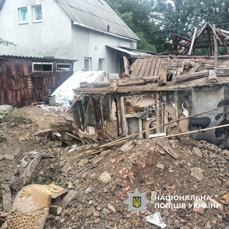 Consequences of shelling in the Kharkiv region