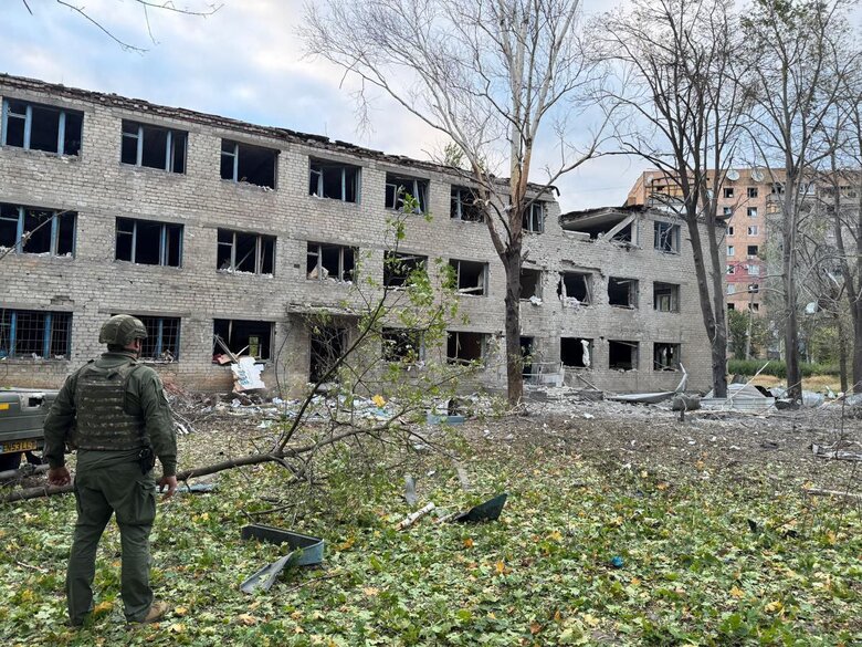 Удар по Костянтинівці 8 жовтня