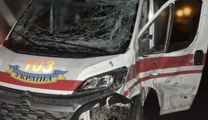 Ворог ударив по швидкій на Сумщині під час "перемир’я": поранено трьох медиків. ФОТО