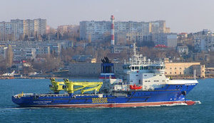 Российский корабль "Всеволод Бобров" загорелся в результате действий ВМС Украины, - журналист Клименко