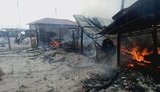 Газовий балон вибухнув у пляжному барі на Миколаївщині: частина закладу згоріла, постраждала жінка. ВІДЕО+ФОТО