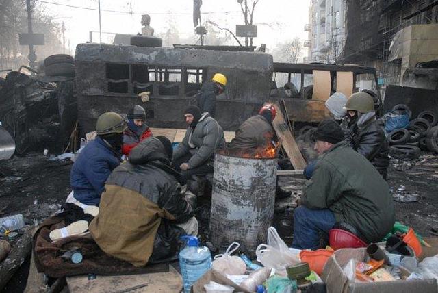 баррикады грушевского