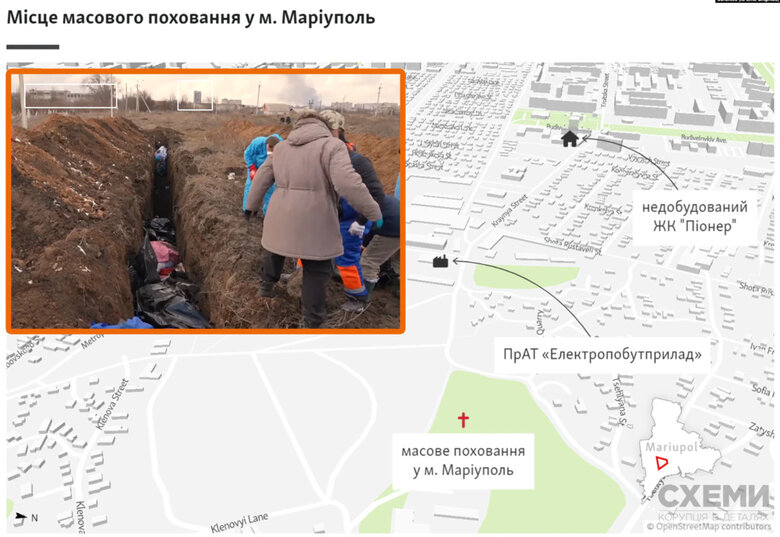 Зафиксировано уже четвертое место массового захоронения в Мариуполе, - СМИ 04