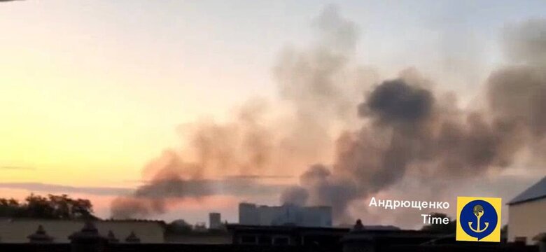 Зранку під Генічеськом лунають потужні вибухи: детонують боєприпаси окупантів, - Андрющенко 01