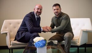 Зеленський і Мішель у Нью-Йорку обговорили виконання рекомендацій для вступу України до ЄС. ФОТО