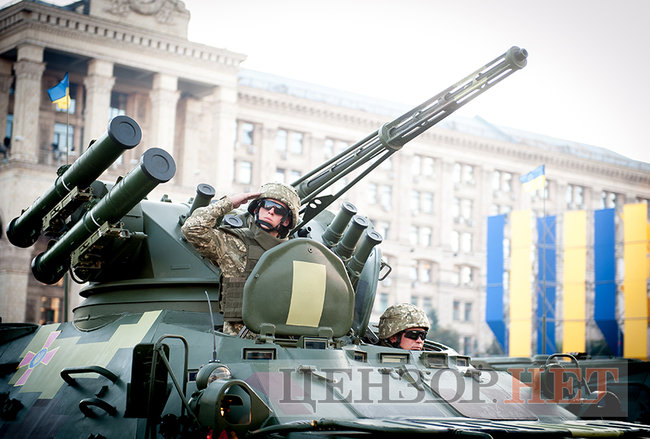 Генеральна репетиція параду до Дня Незалежності України 40