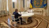 Зеленський на зустрічі з т.в.о. глави СБУ Бакановим зажадав за два тижні дати перші результати боротьби з тіньовою економікою. ФОТО