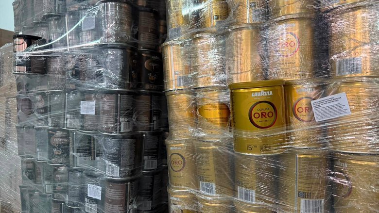 У Києві затримали крадену в ЄС каву Lavazza