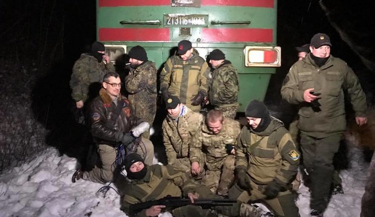 Activists block trains delivering goods from occupied area in Luhansk region, - MP Parasiuk. PHOTO