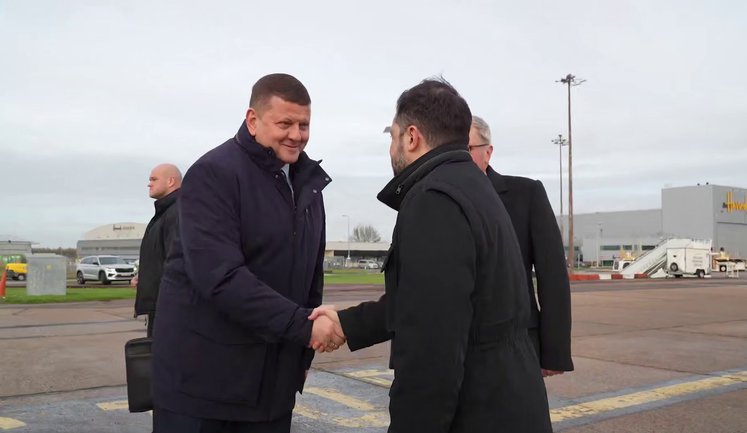 Zelenskyy on his visit to London: We are joining forces to end war with dignified peace