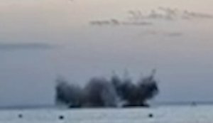 Інформація про "бомбардування Одеси морськими дронами" - фейк, - ВМС ЗСУ. ВIДЕО