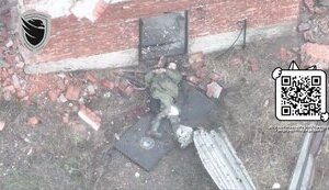 Оккупант исчез после прямого попадания боеприпаса с дрона "Баба Яга" на Донетчине. ВИДЕО