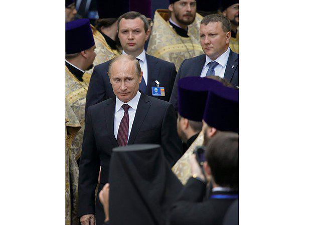 путин янукович кирилл охрана крещение руси