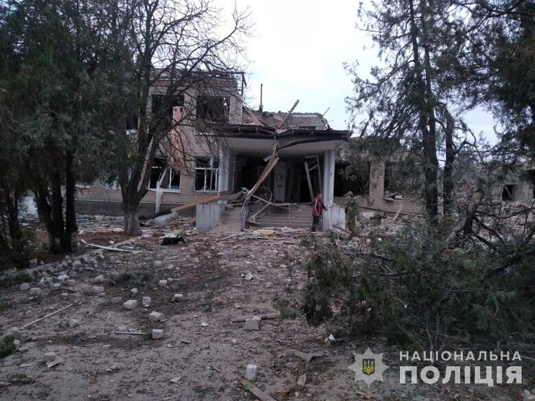 Последствия обстрелов Херсонщины 07