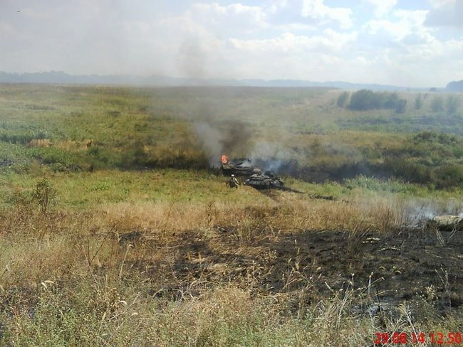 Танки російських найманців на Донбасі влітку 2014 року 14