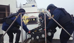 Вишгород: Шахед на даху будинку