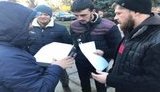 Окупанти оштрафували на 10 тис. руб. Рустема Емірсуїнова за одиночний пікет. ВІДЕО+ФОТО