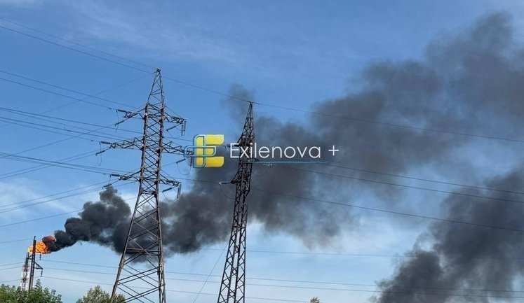 У Хабаровському краї спалахнула пожежа на НПЗ "Роснефти". ВIДЕО