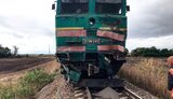 Локомотив столкнулся с грузовиком КрАЗ на Николаевщине, водитель погиб, - Нацполиция. ФОТО